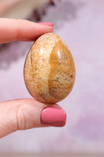Pictured Jasper Egg 4cm - Tali & Loz Crystals
