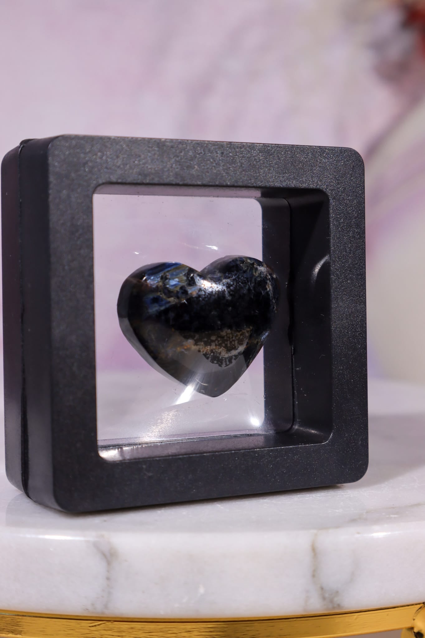 Pietersite Heart | Polished | Small | Intuitively Chosen Heart Tali & Loz Crystals