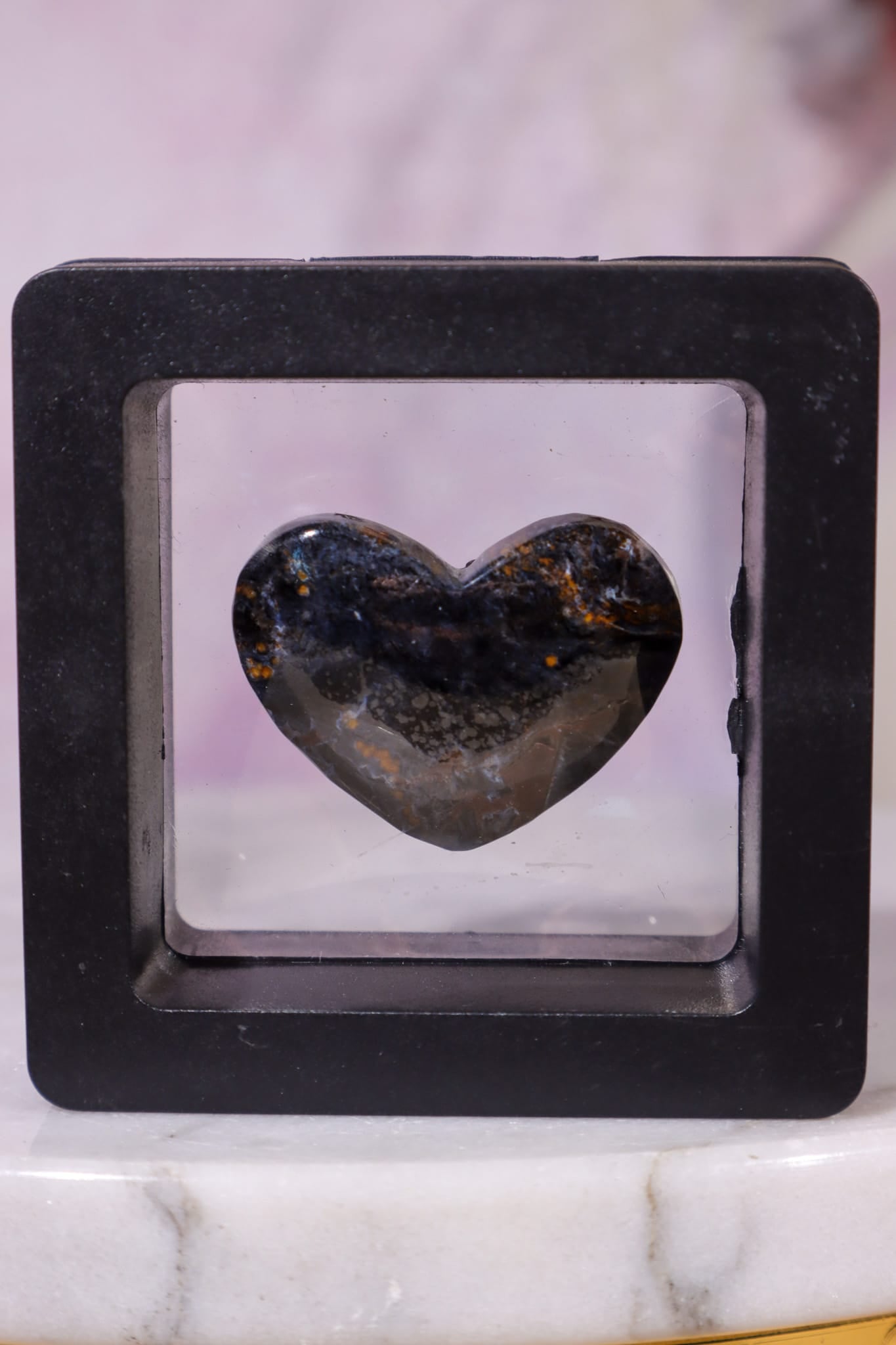 Pietersite Heart | Polished | Small | Intuitively Chosen Heart Tali & Loz Crystals