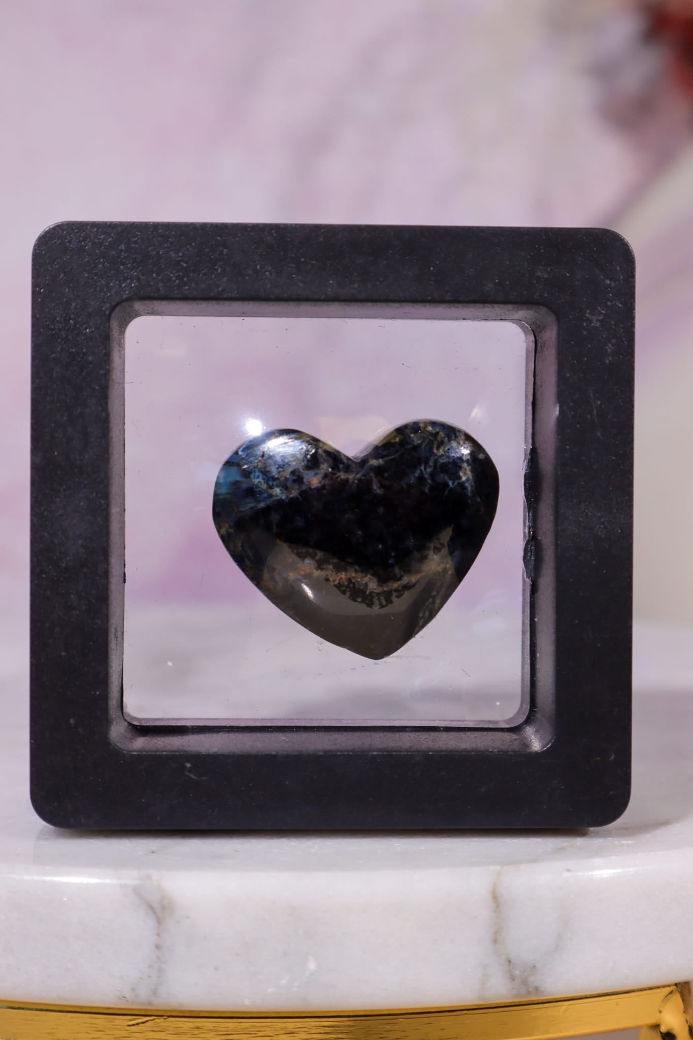 Pietersite Heart | Polished | Small | Intuitively Chosen Heart Tali & Loz Crystals