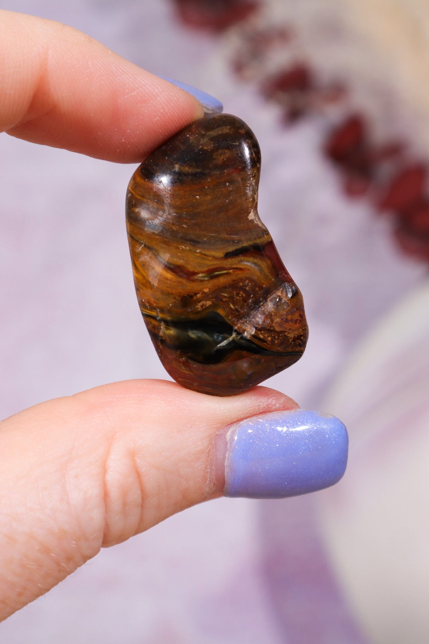 Pietersite Tumblestone 13gr Tumblestones Tali & Loz Crystals