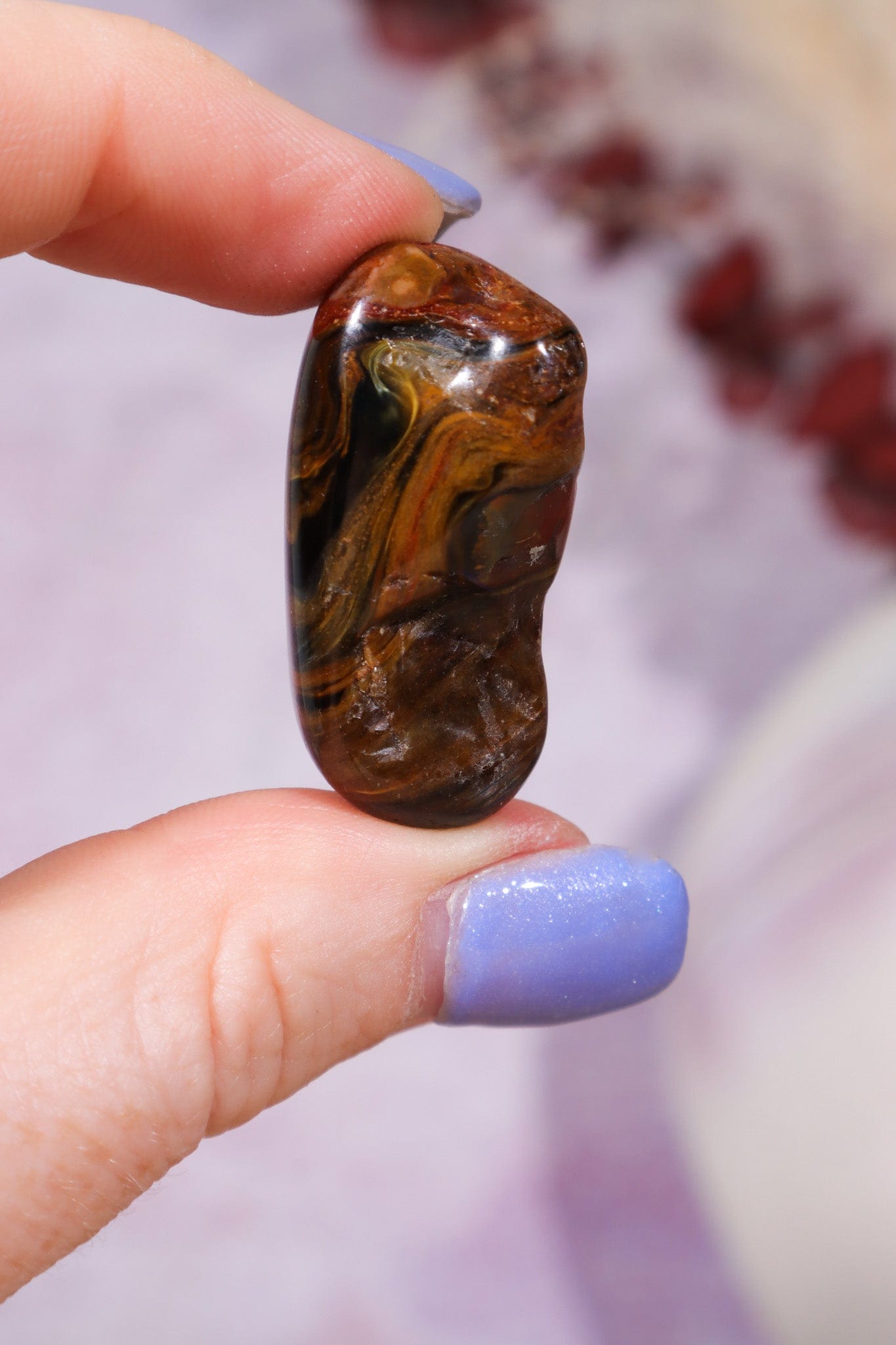 Pietersite Tumblestone 13gr Tumblestones Tali & Loz Crystals
