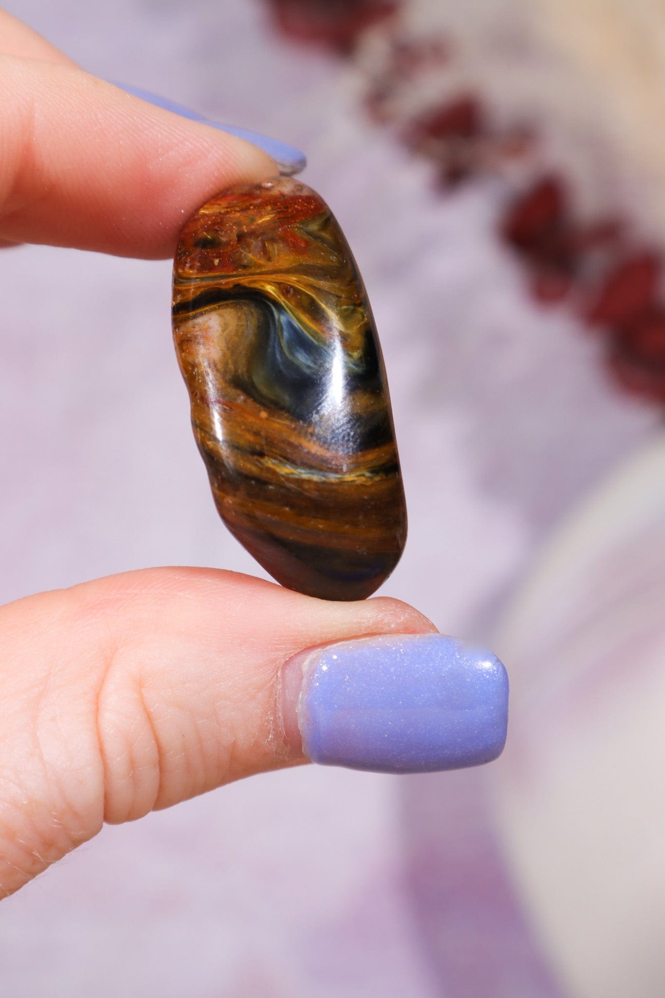 Pietersite Tumblestone 13gr Tumblestones Tali & Loz Crystals