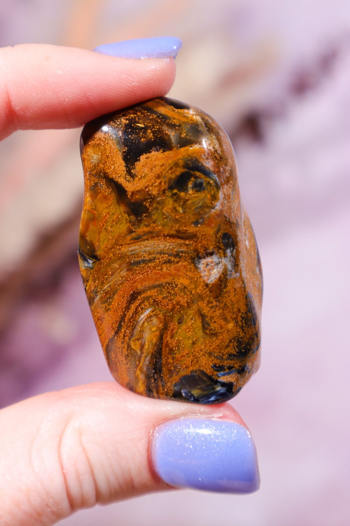 Pietersite Tumblestone 22.95gr - Tali & Loz Crystals