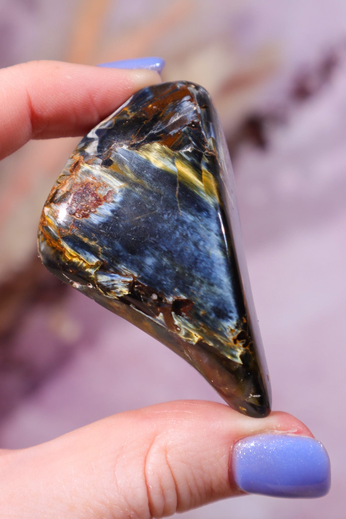 Pietersite Tumblestone 53.13gr - Tali & Loz Crystals