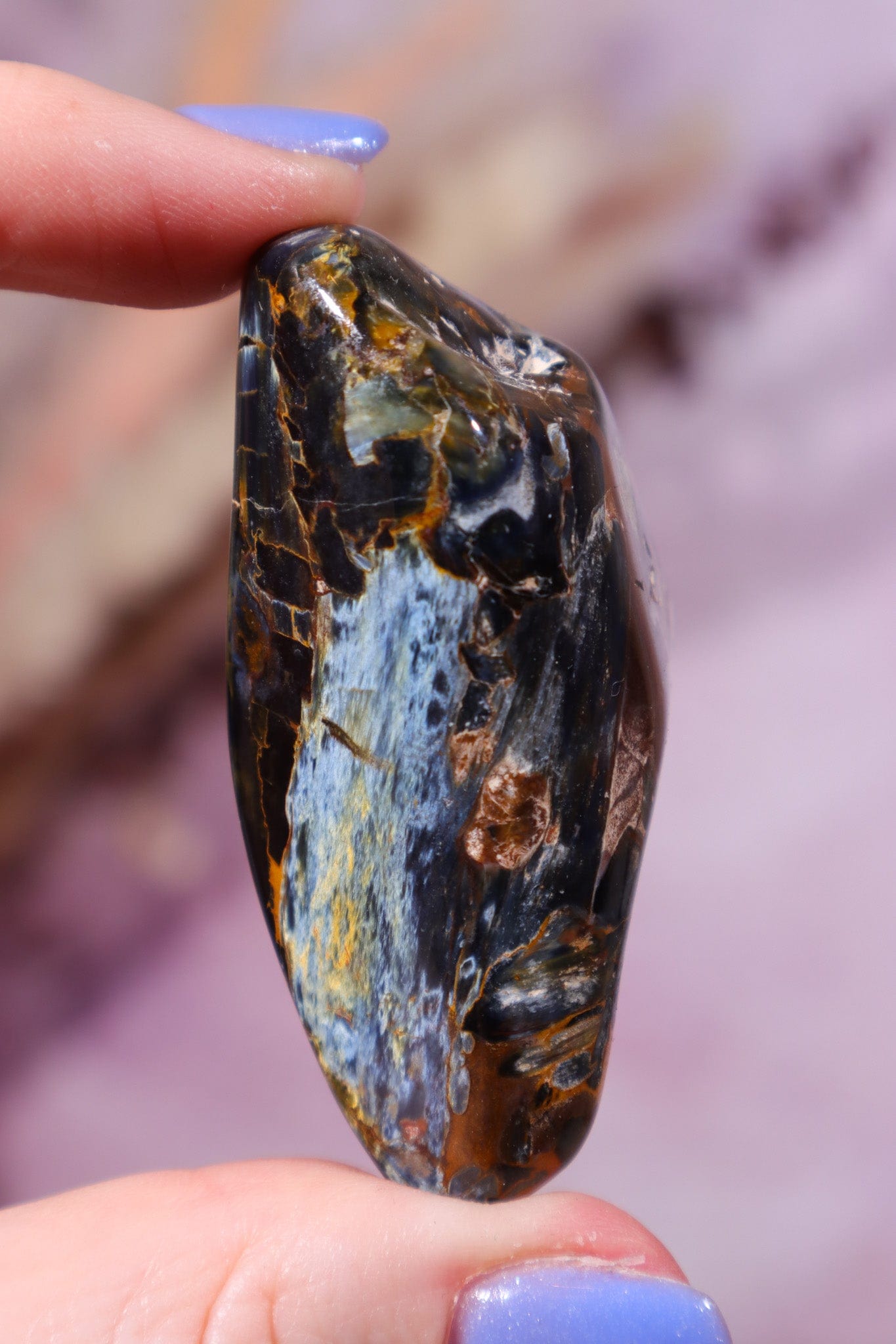 Pietersite Tumblestone 53.13gr - Tali & Loz Crystals