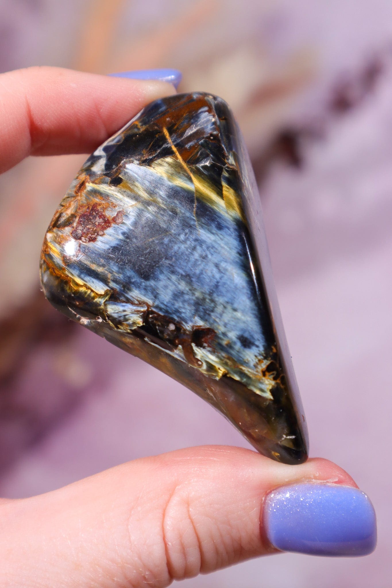 Pietersite Tumblestone 53.13gr - Tali & Loz Crystals