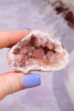 Pink Amethyst Geode 60.5gr Minerals Tali & Loz Crystals