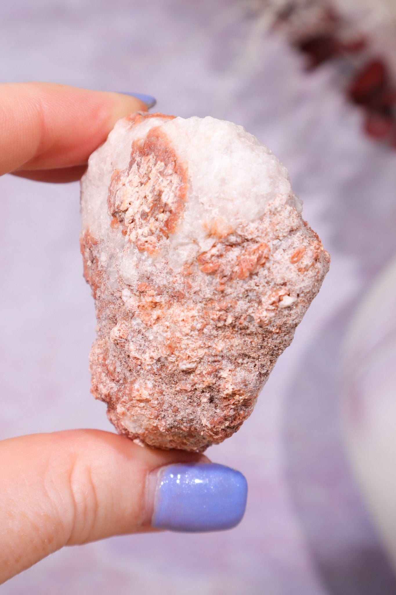 Pink Amethyst Geode 60.5gr Minerals Tali & Loz Crystals
