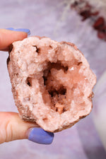 Pink Amethyst Geode 88gr Minerals Tali & Loz Crystals