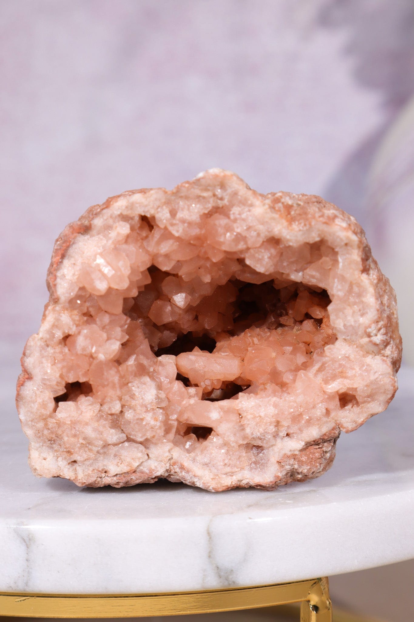 Pink Amethyst Geode 88gr Minerals Tali & Loz Crystals