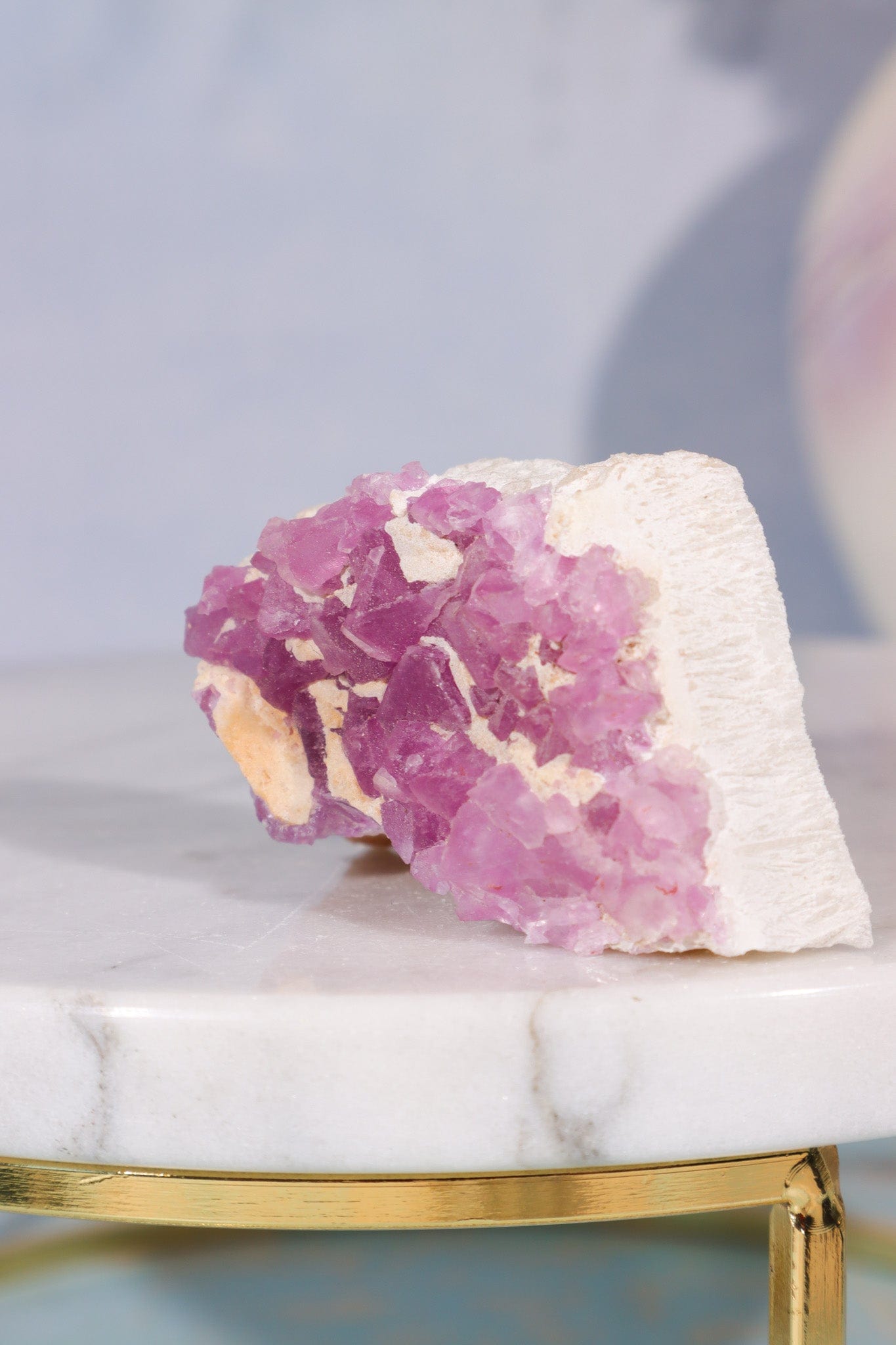 Pink Fluorite Specimen 43gr Specimen Tali & Loz Crystals