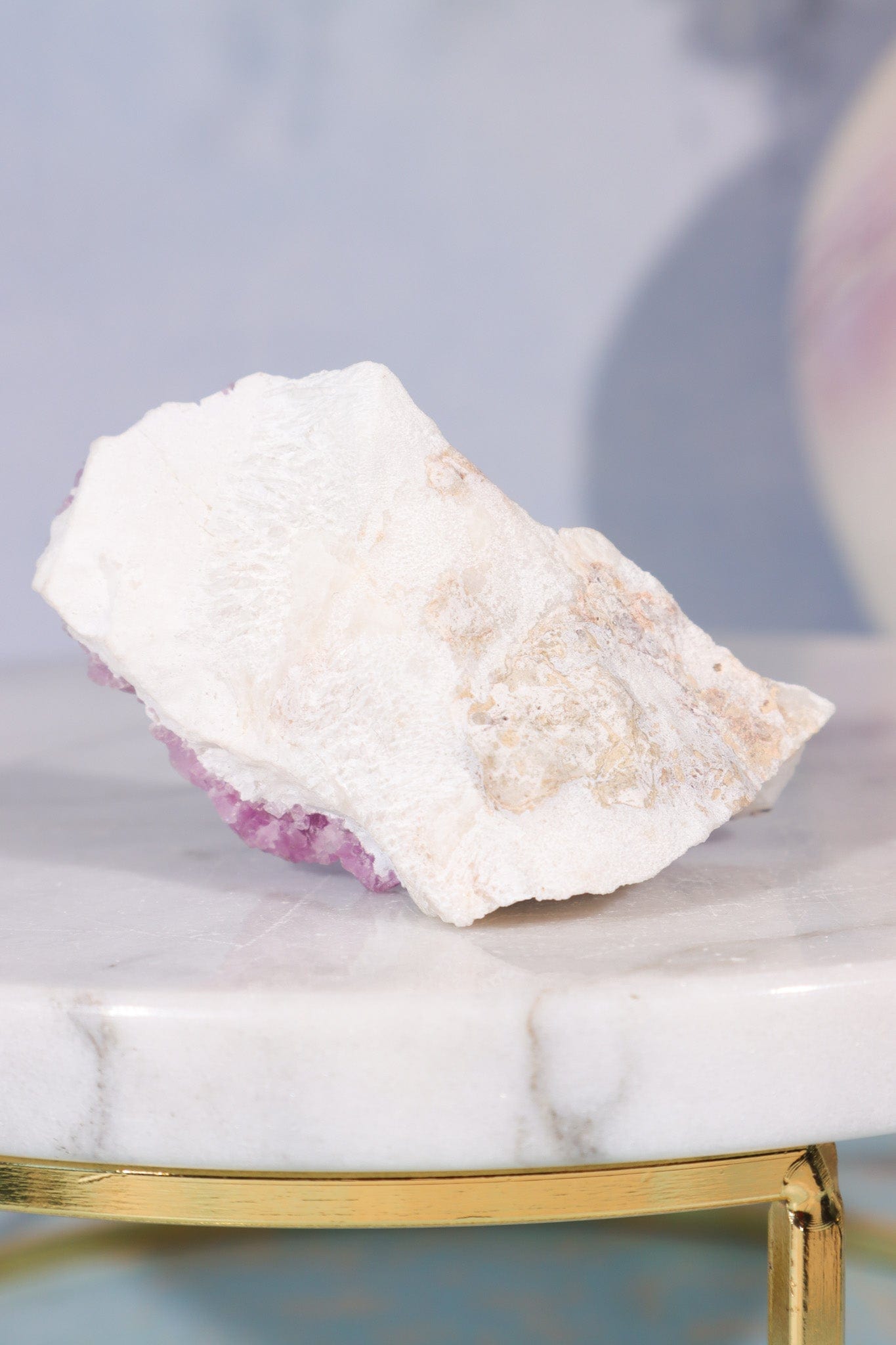 Pink Fluorite Specimen 44gr Specimen Tali & Loz Crystals