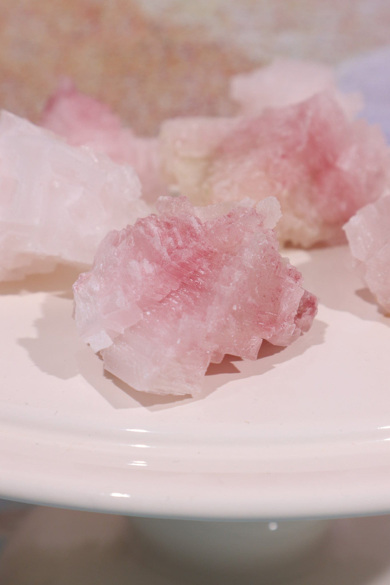 Pink Halite Medium 35-60gr Rough Crystals Tali & Loz Crystals