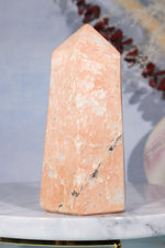 Pink Moonstone Tower 400gr Towers Tali & Loz Crystals