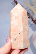 Pink Moonstone Tower 400gr Towers Tali & Loz Crystals