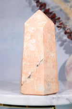 Pink Moonstone Tower 400gr Towers Tali & Loz Crystals