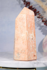 Pink Moonstone Tower 400gr Towers Tali & Loz Crystals