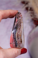 Pink Opal Flame 6.5cm, Peru Flames Tali & Loz Crystals