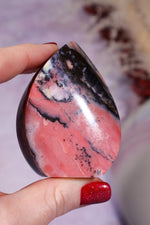 Pink Opal Flame 6.5cm, Peru Flames Tali & Loz Crystals