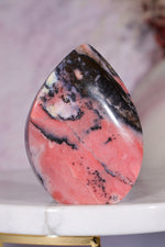 Pink Opal Flame 6.5cm, Peru Flames Tali & Loz Crystals