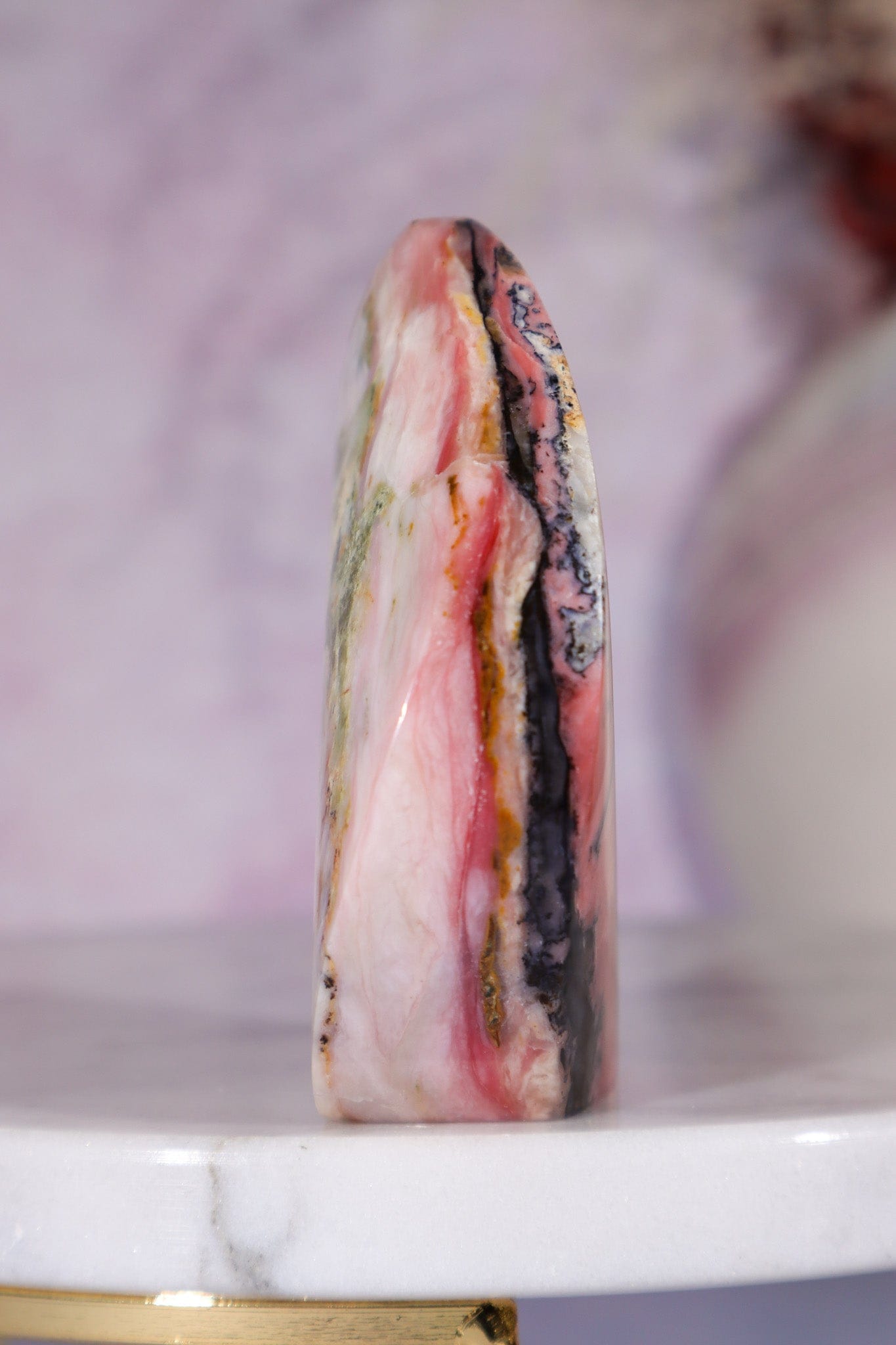 Pink Opal Flame 6.6cm, Peru Flames Tali & Loz Crystals