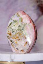 Pink Opal Flame 6.6cm, Peru Flames Tali & Loz Crystals