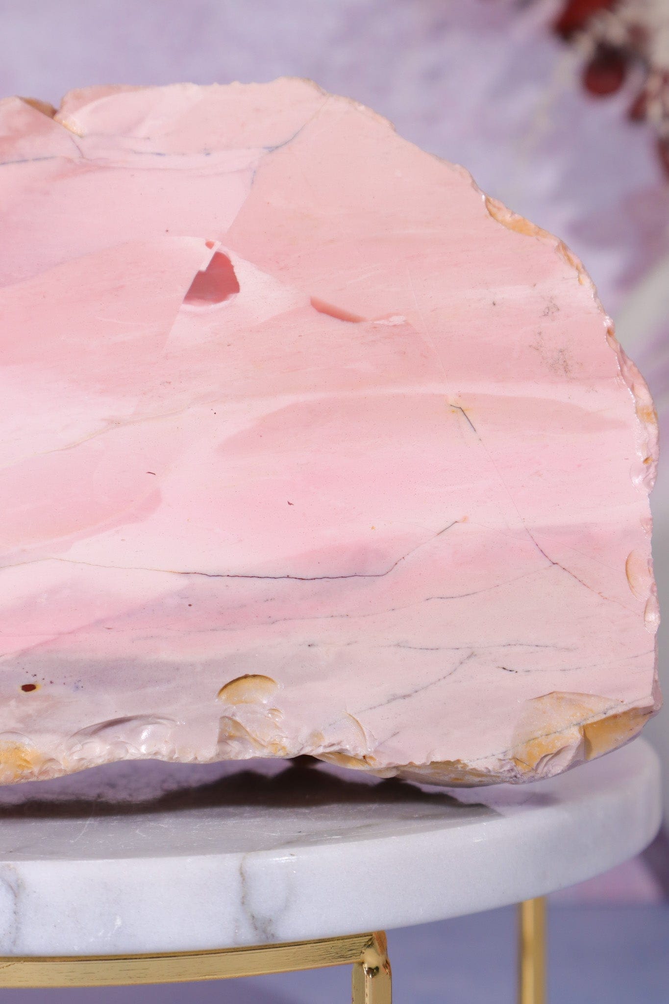 Pink Opal Freeform, Australia, 16cm Freeform Tali & Loz Crystals