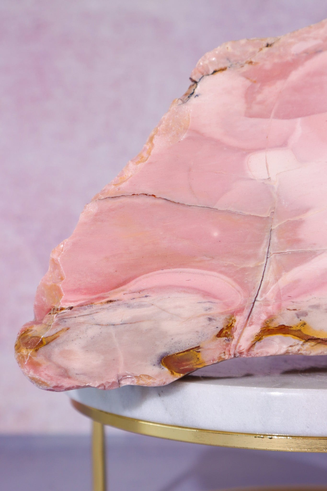 Pink Opal Freeform, Australia, 16cm Freeform Tali & Loz Crystals