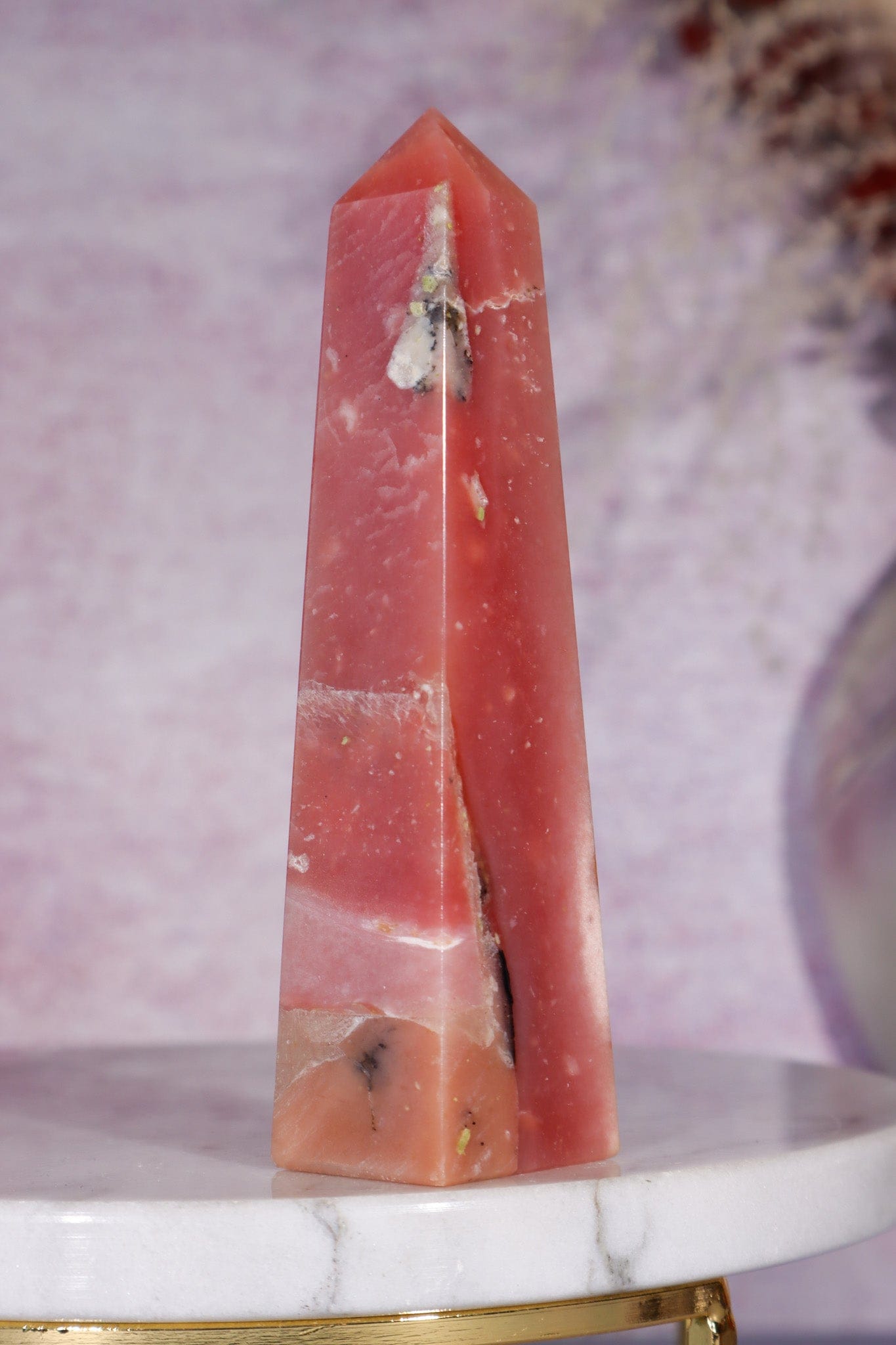 Pink Opal Tower 10.8cm, Peru Towers Tali & Loz Crystals