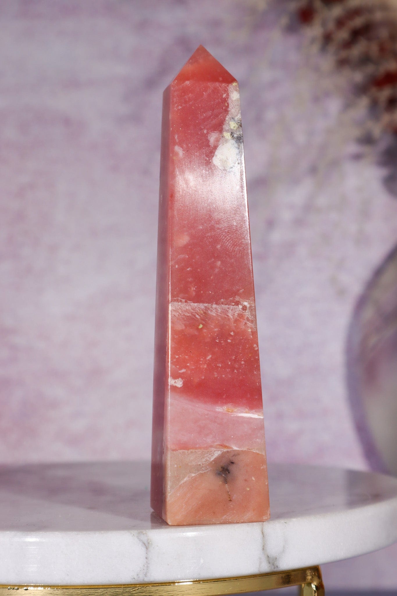 Pink Opal Tower 10.8cm, Peru Towers Tali & Loz Crystals