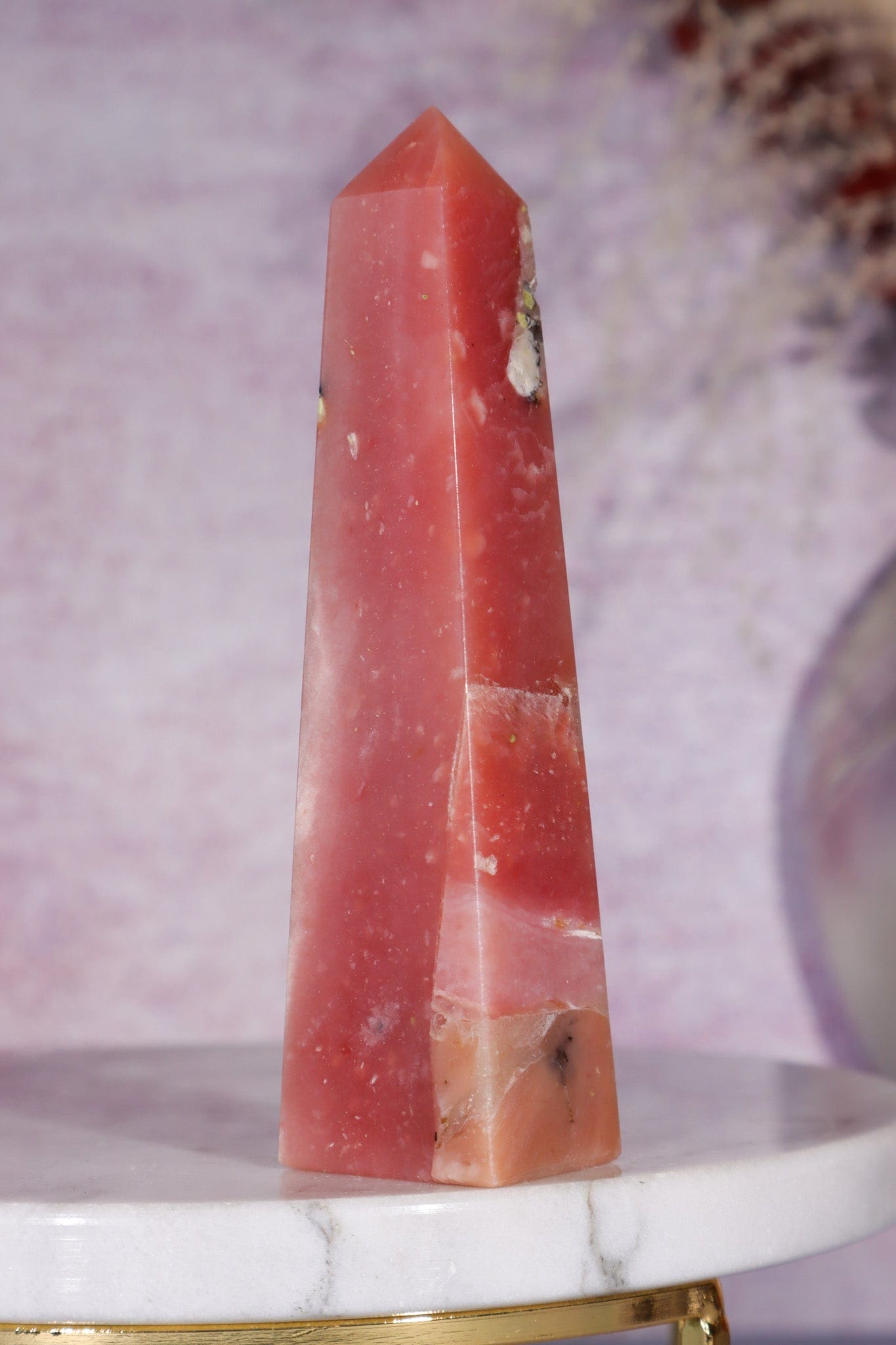 Pink Opal Tower 10.8cm, Peru Towers Tali & Loz Crystals