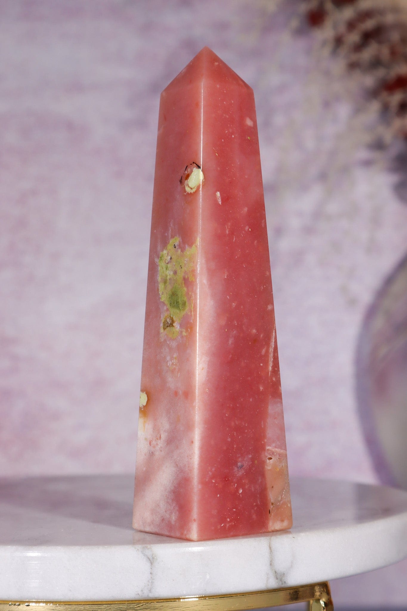 Pink Opal Tower 10.8cm, Peru Towers Tali & Loz Crystals