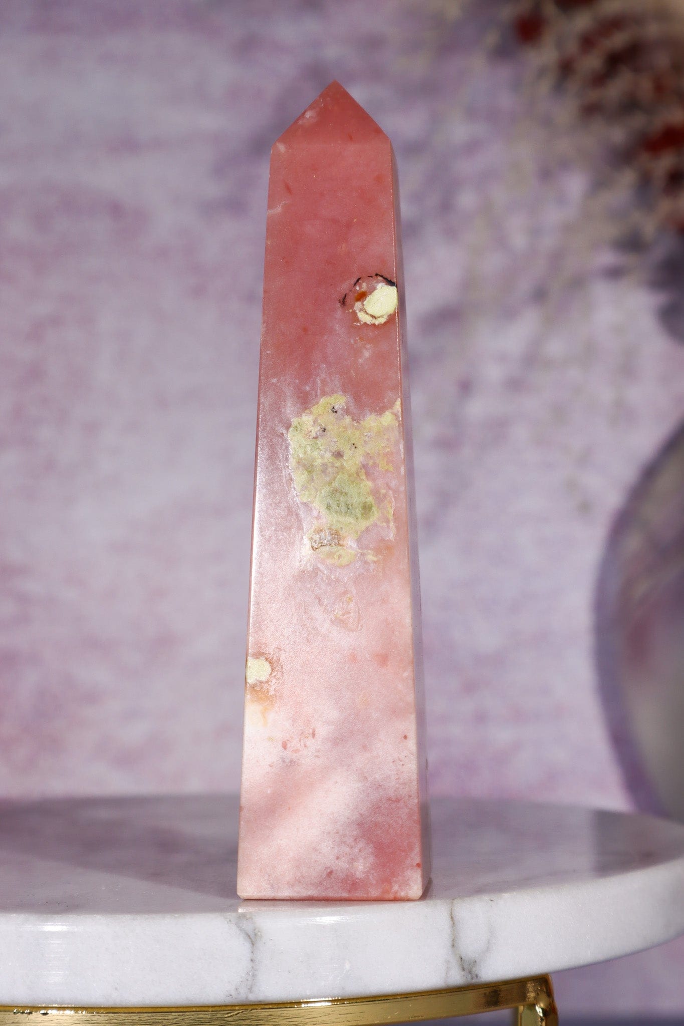 Pink Opal Tower 10.8cm, Peru Towers Tali & Loz Crystals
