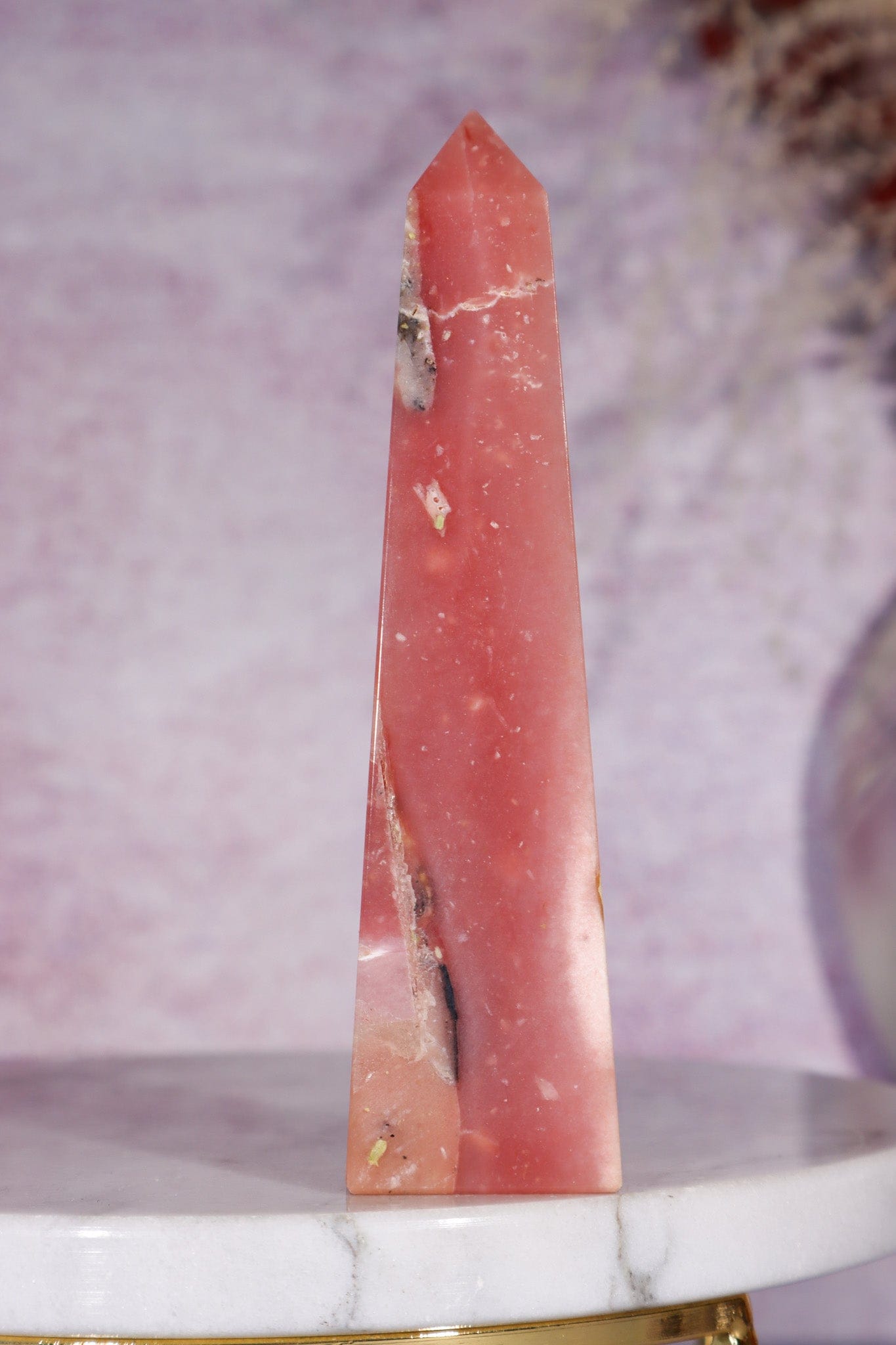 Pink Opal Tower 10.8cm, Peru Towers Tali & Loz Crystals