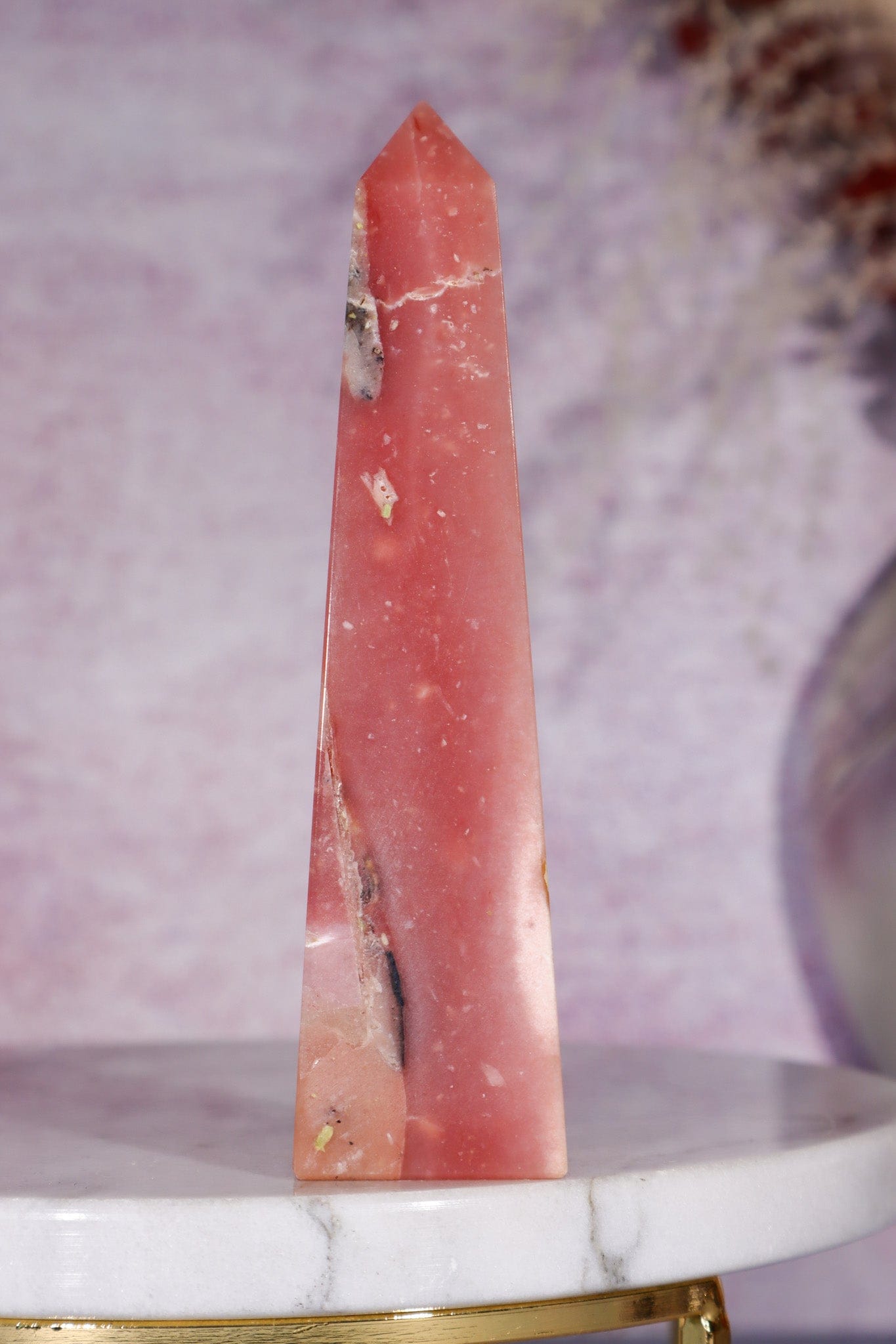Pink Opal Tower 10.8cm, Peru Towers Tali & Loz Crystals