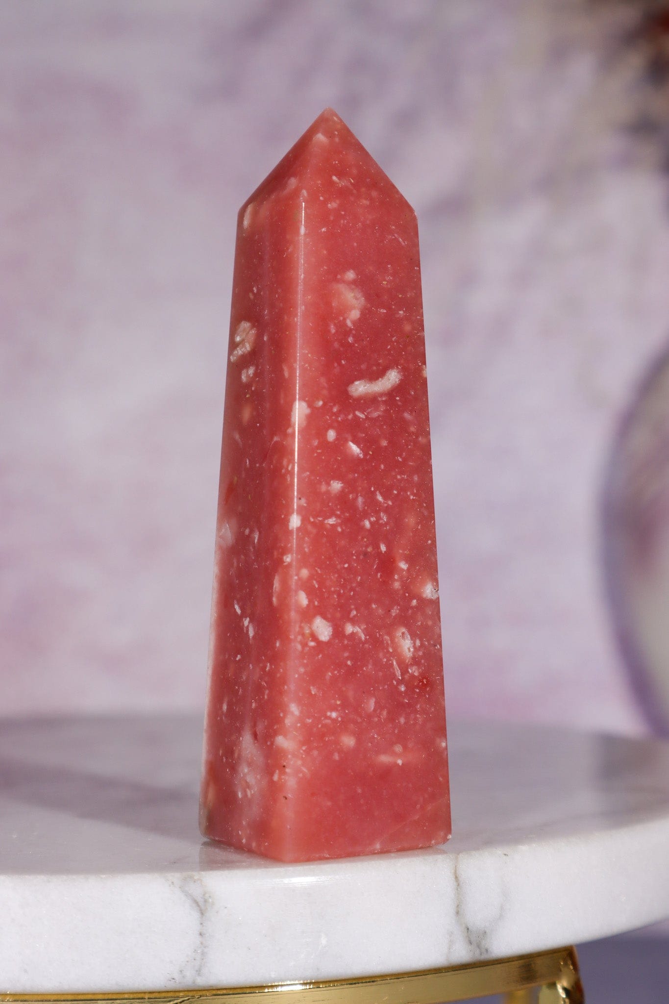 Pink Opal Tower 7.5cm, Peru Towers Tali & Loz Crystals