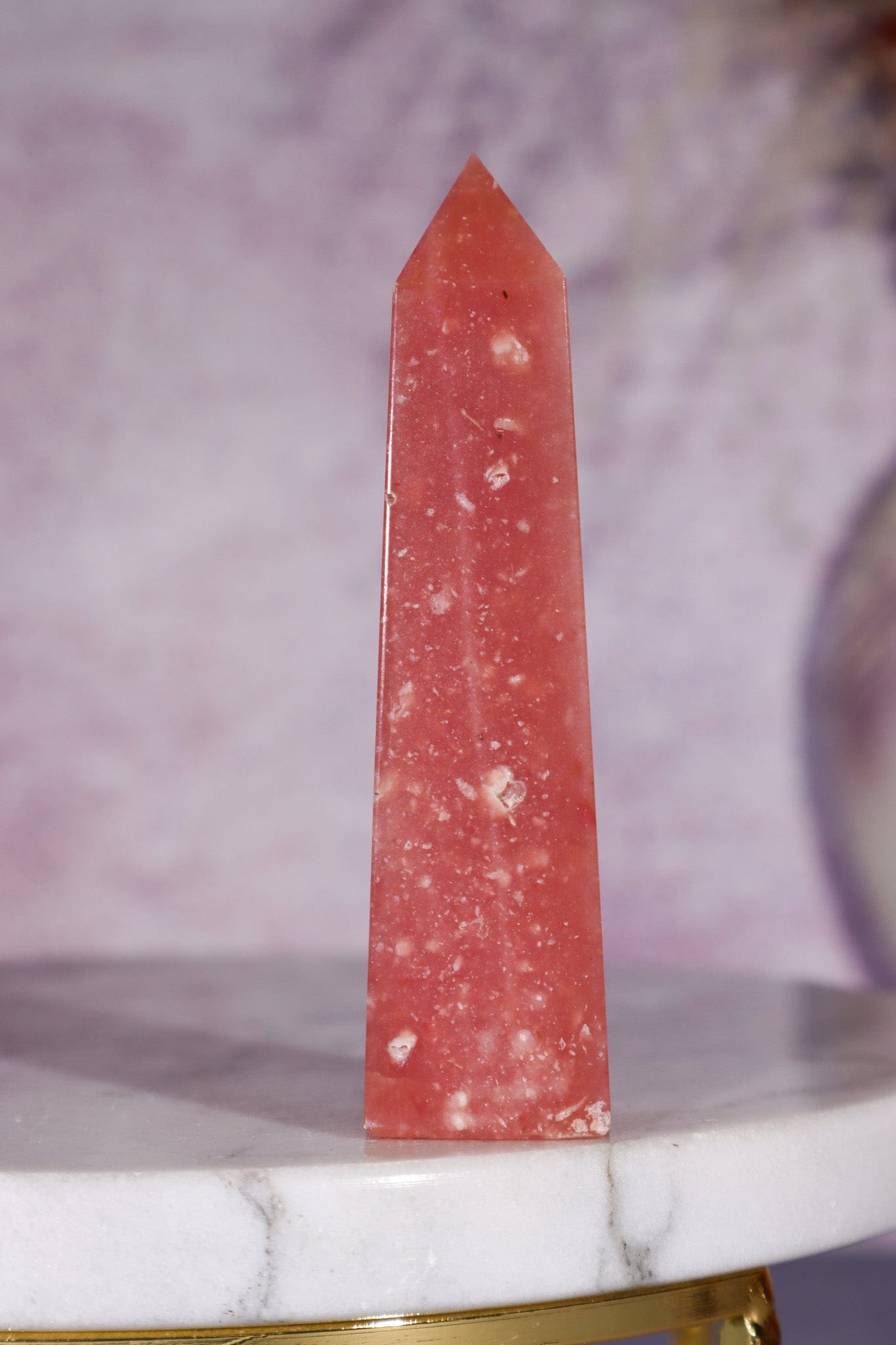 Pink Opal Tower 7.5cm, Peru Towers Tali & Loz Crystals