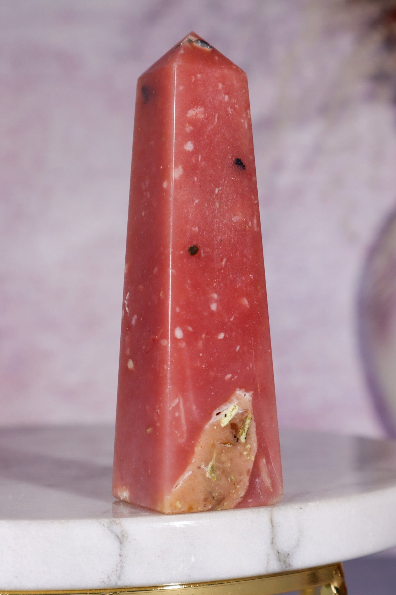 Pink Opal Tower 8.2cm, Peru Towers Tali & Loz Crystals