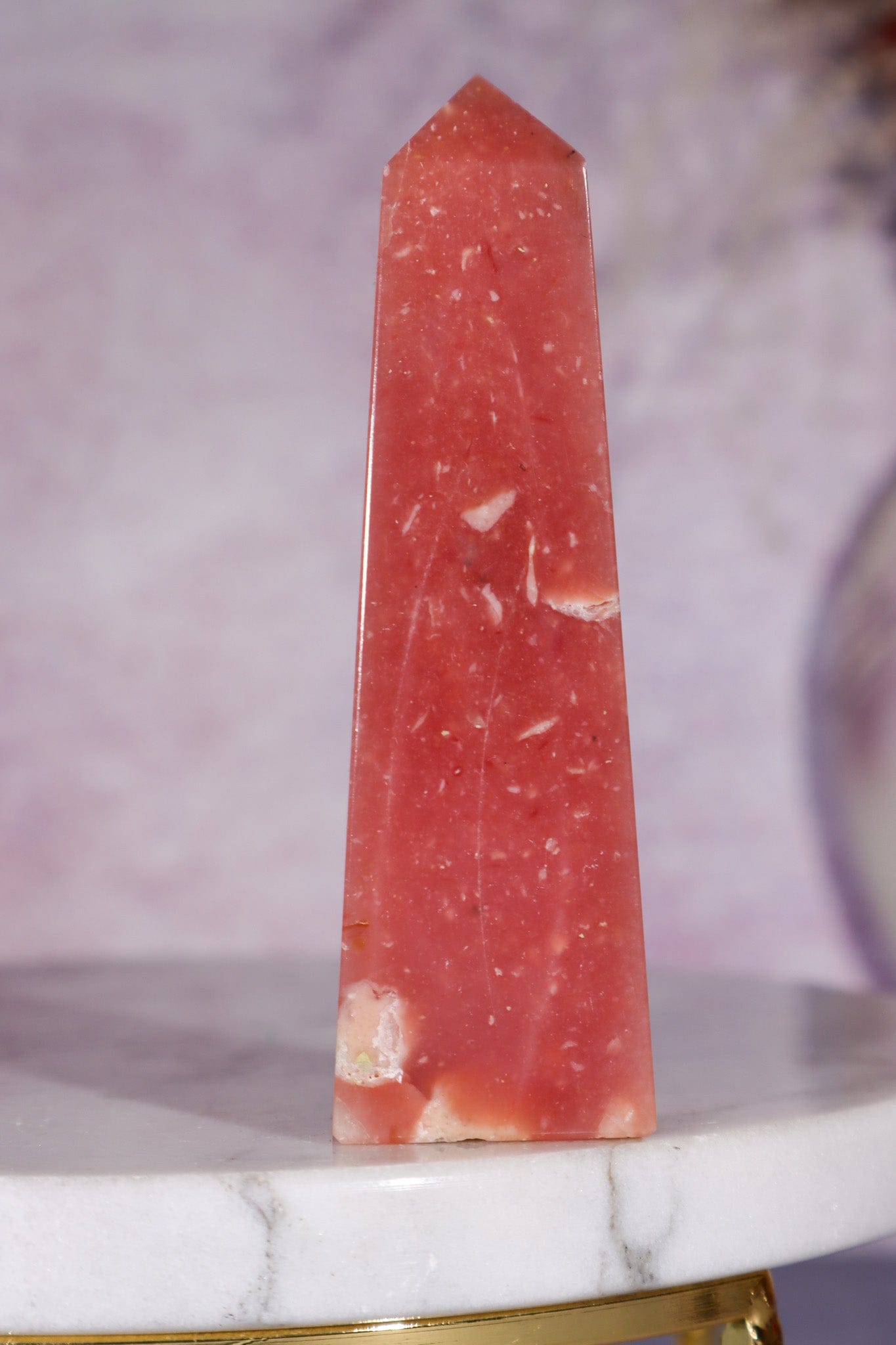 Pink Opal Tower 8.2cm, Peru Towers Tali & Loz Crystals
