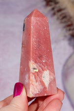 Pink Opal Tower 8.3cm, Peru Towers Tali & Loz Crystals