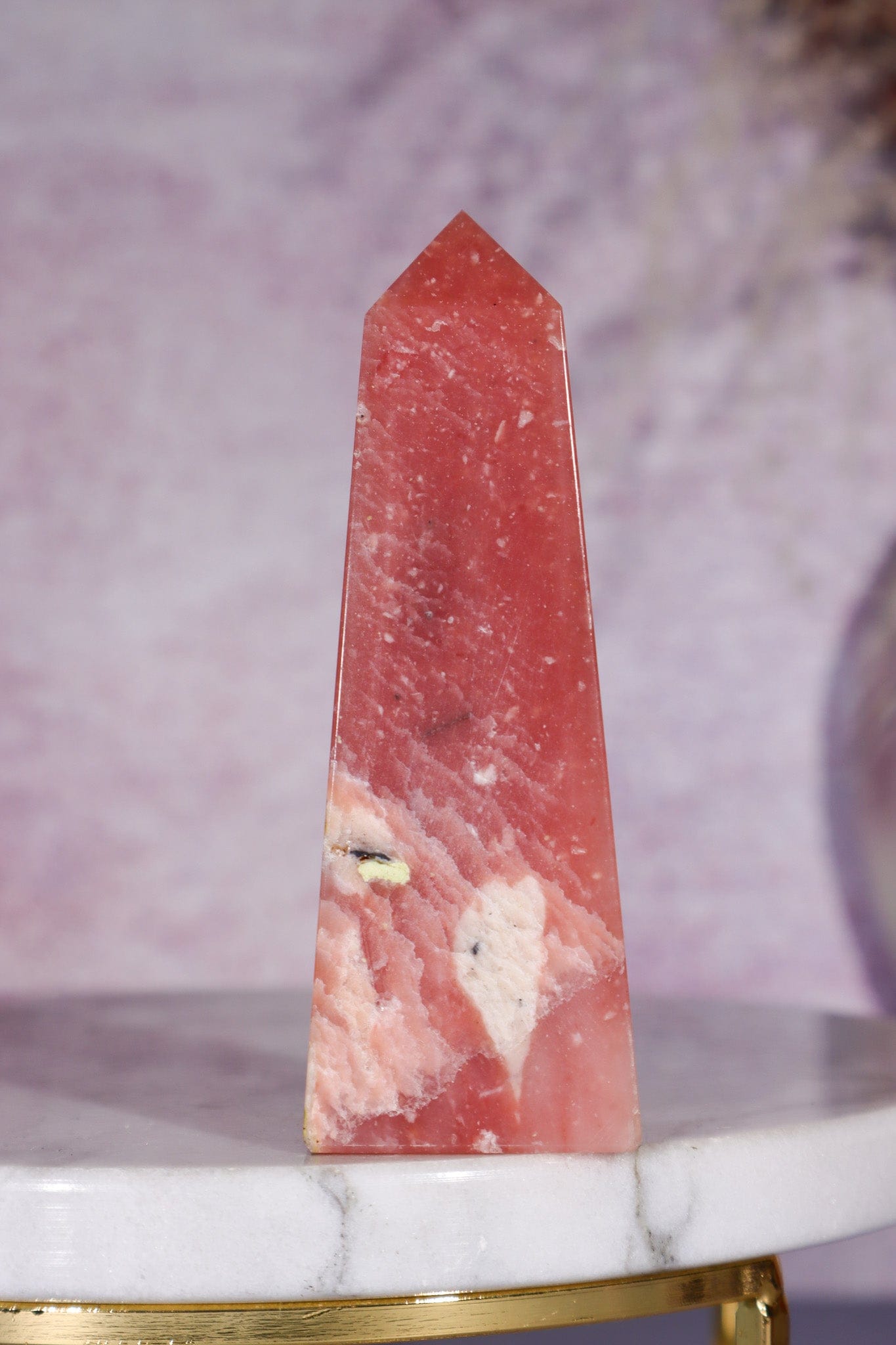 Pink Opal Tower 8.3cm, Peru Towers Tali & Loz Crystals