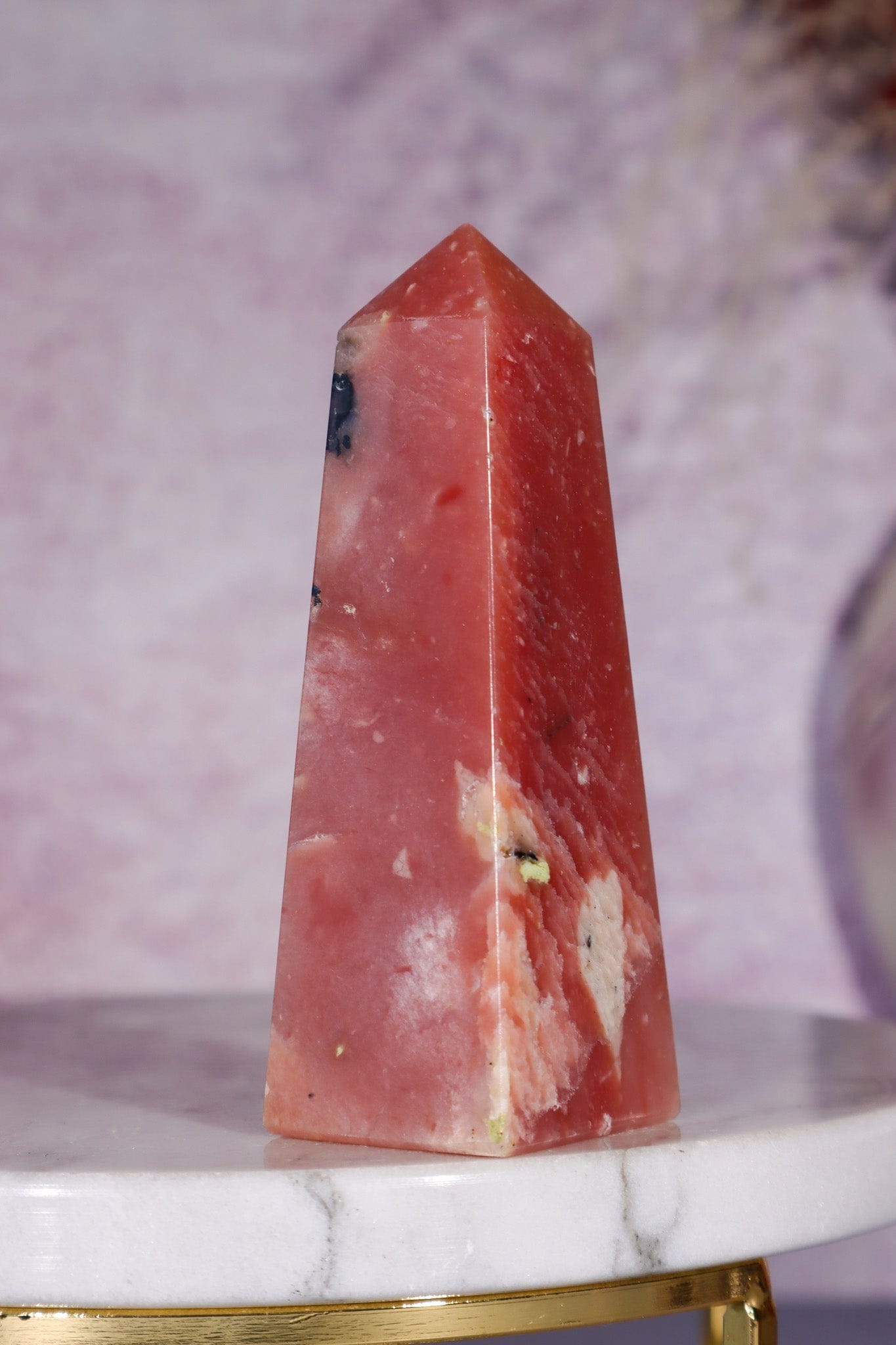 Pink Opal Tower 8.3cm, Peru Towers Tali & Loz Crystals