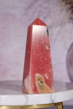 Pink Opal Tower 8.3cm, Peru Towers Tali & Loz Crystals