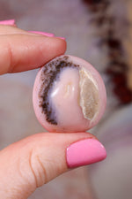 Pink Opal Tumbles | 28mm | Peru Tumblestones Tali & Loz Crystals