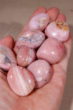 Pink Opal Tumbles | 28mm | Peru Tumblestones Tali & Loz Crystals