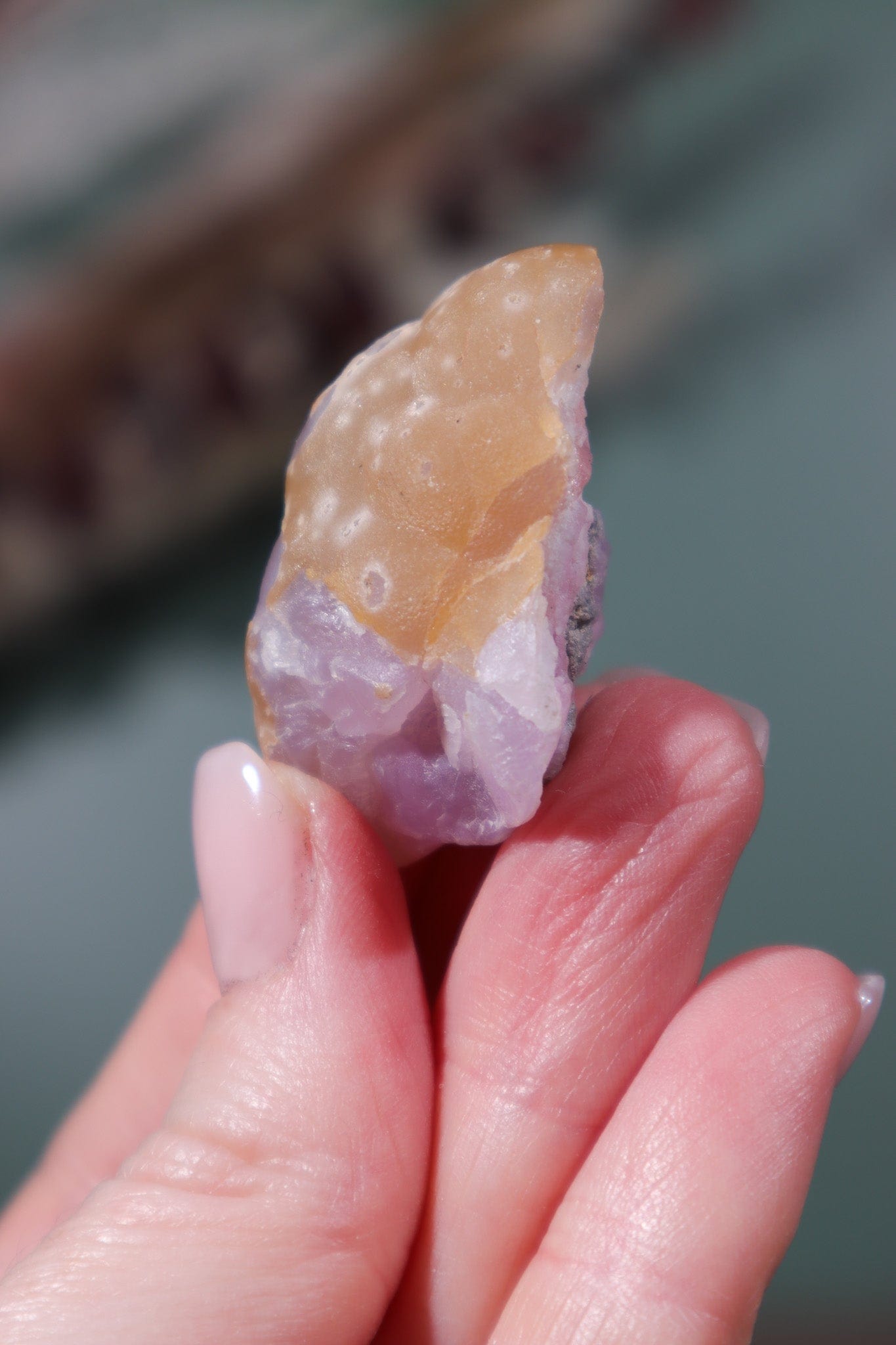 Pink Smithsonite Specimen 37gr Minerals Tali & Loz Crystals