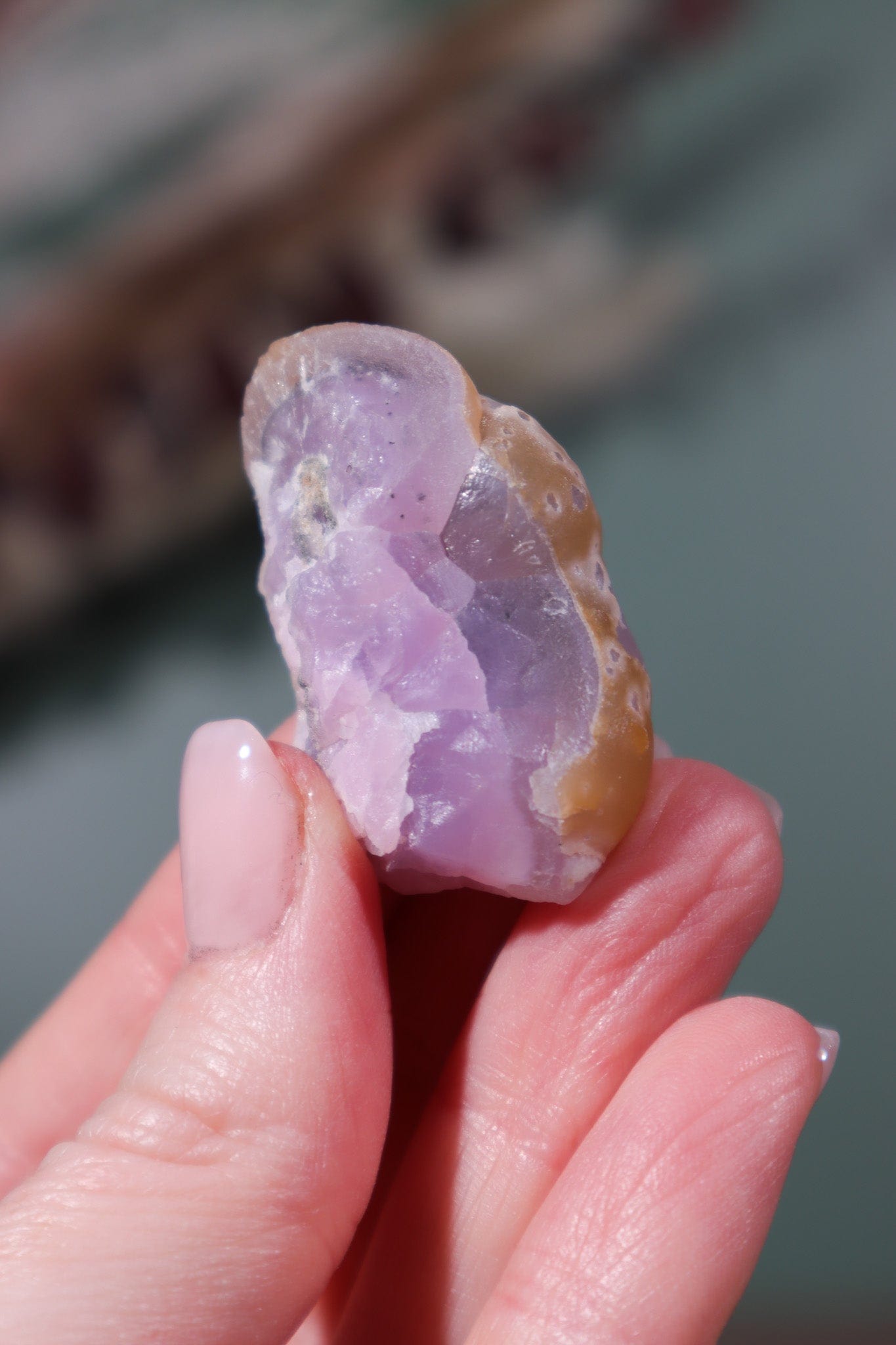 Pink Smithsonite Specimen 37gr - Tali & Loz Crystals