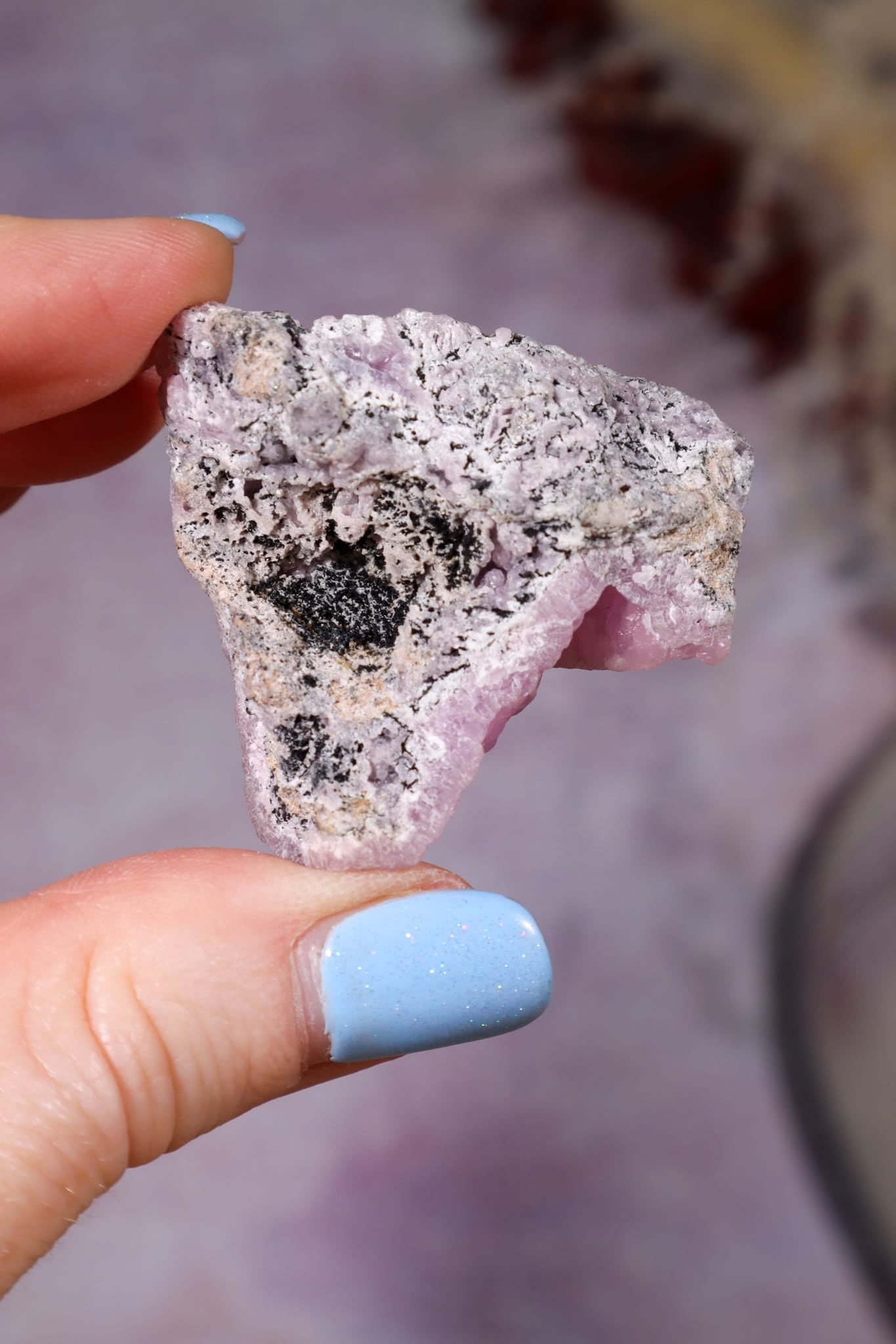 Pink Smithsonite Specimen 42gr Minerals Tali & Loz Crystals