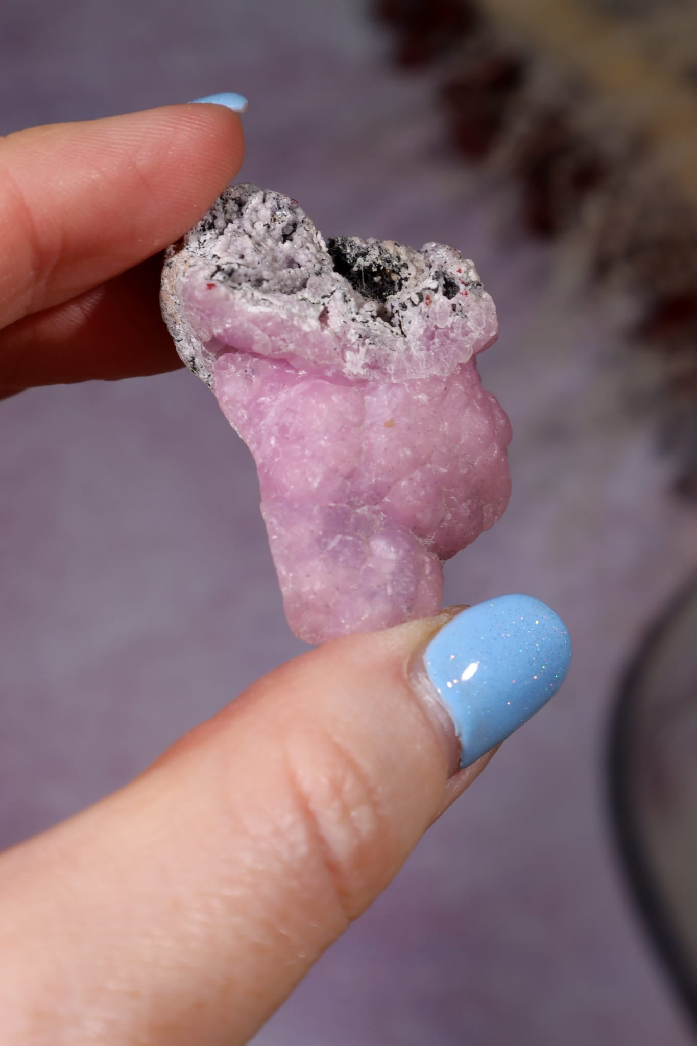 Pink Smithsonite Specimen 42gr Minerals Tali & Loz Crystals